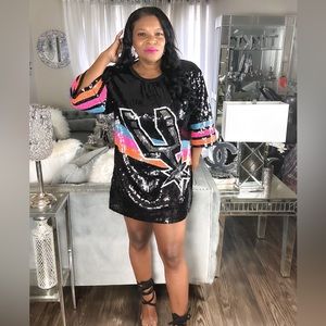 Sale‼️Spurs Sequin Dress